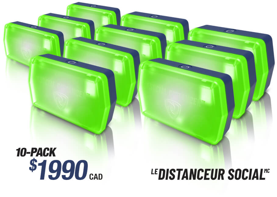 Le Distanceur Social™ 10-pack