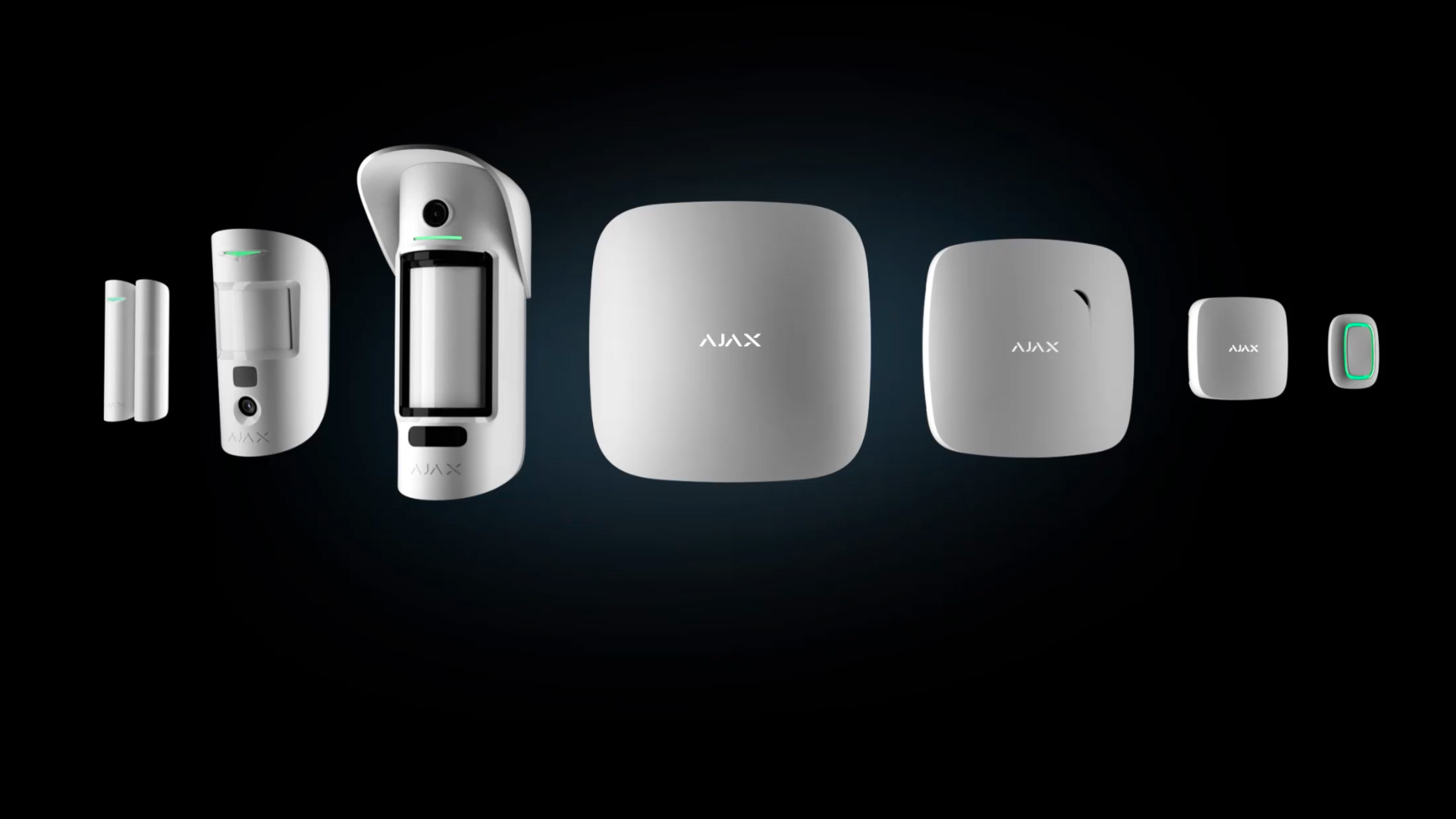 AJAX StarterKit Cam Plus + Wireless Security System Visual Alarm  Verifications